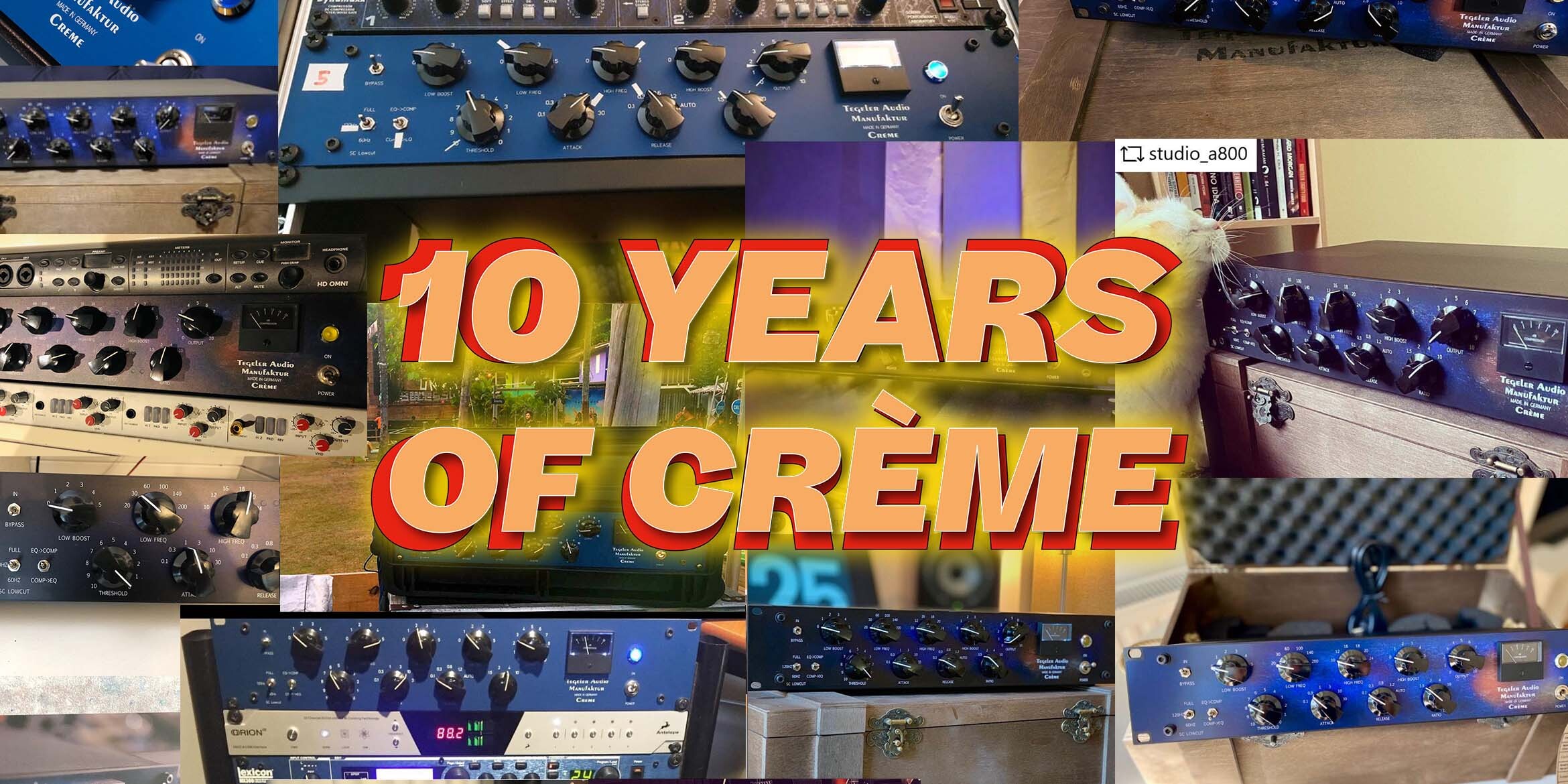 The Crème turns 10 - let's celebrate together! The Crème turns 10 - let's celebrate together!